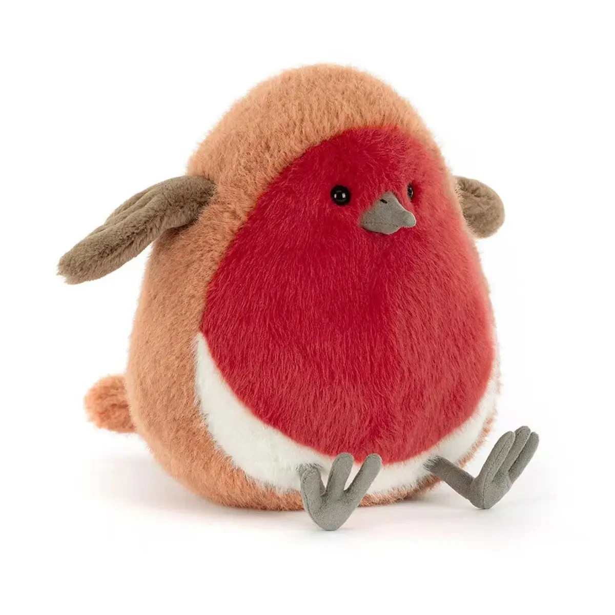 Fat Robin Bird Plush Soft Stuffed Animal Cute Gift