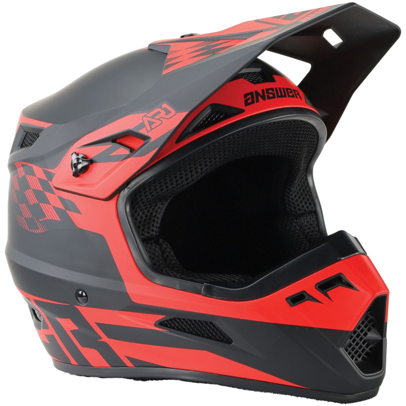 Answer AR1 Sweep Helmet - Black/Red - X-Small 442902
