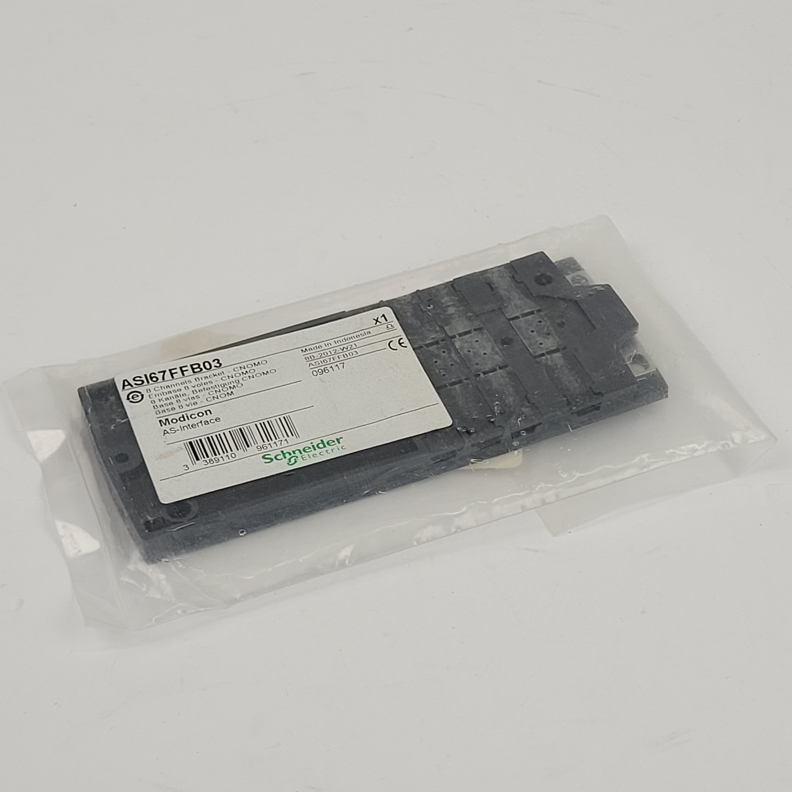 Schneider ASI67FFB03 AS-Interface Flat 60mm Connecting Base - NEW
