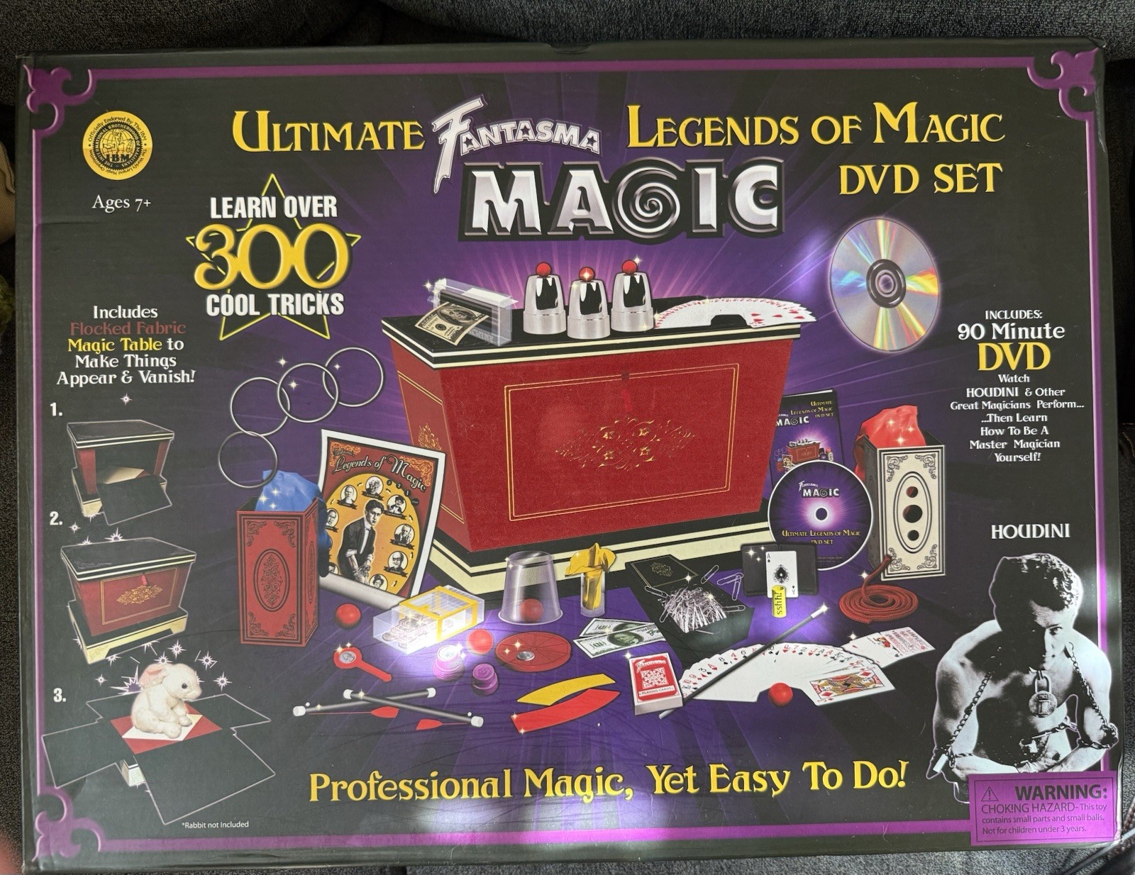 Fantasma Magic Ultimate Set 300+ Tricks (DVD, Book Included) New Open Box