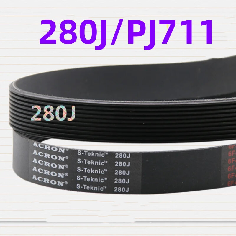 Rubber Multi Groove Belt Multi Wedge Belt 280J/PJ711 Transmission Belt Fitness