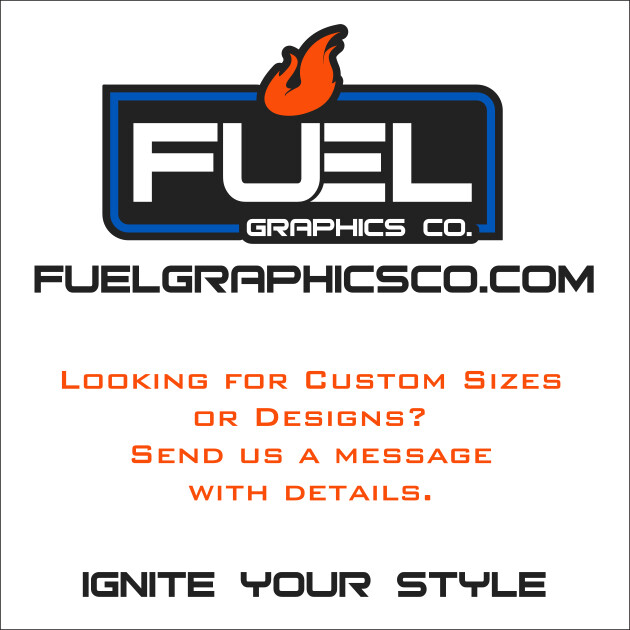Construction Equipment Premium Vinyl Decal 11" wide 2-Pack - Equipment Graphics