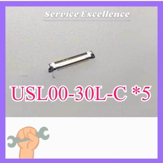 5PCS NEW FIT FOR USL00-30L-C 0.4mm Pitch 30pin Coaxial Connector Fast Shipping