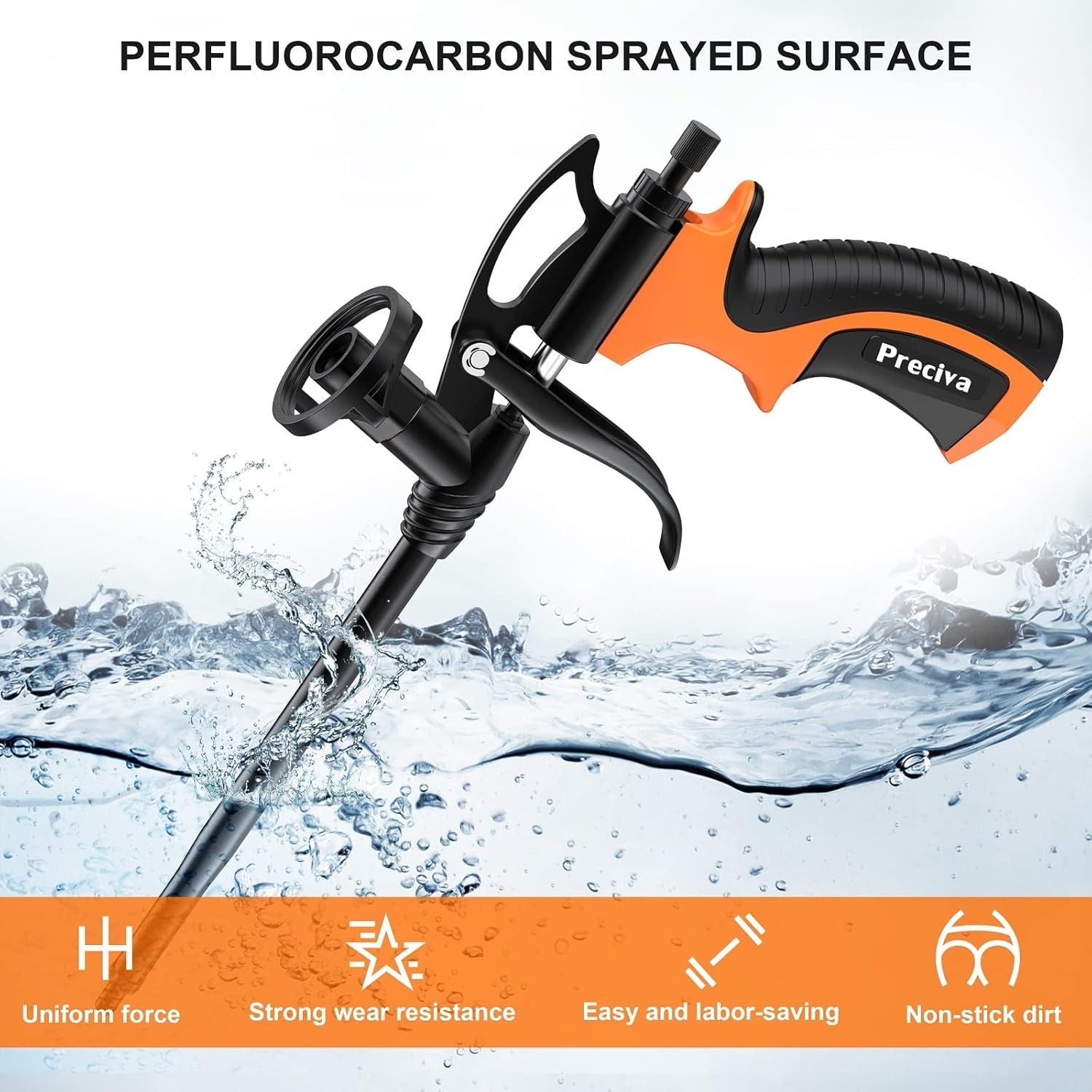 Precision Control Foam Gun with Easy Clean Features for Efficient Insulation
