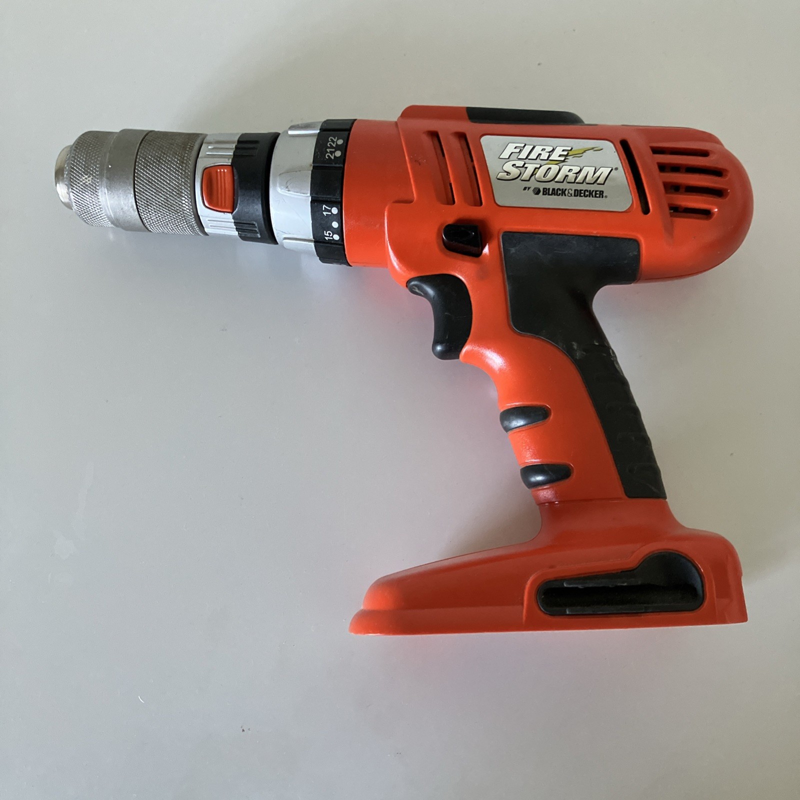 Black & Decker Fire Storm  FS1802D Cordless Drill  18V Battery Bare Tool (only)