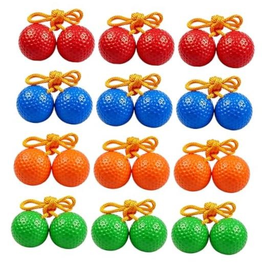 12 Pack Ladder Balls Ladder Toss Balls Ladder Ball Red Blue Orange Green