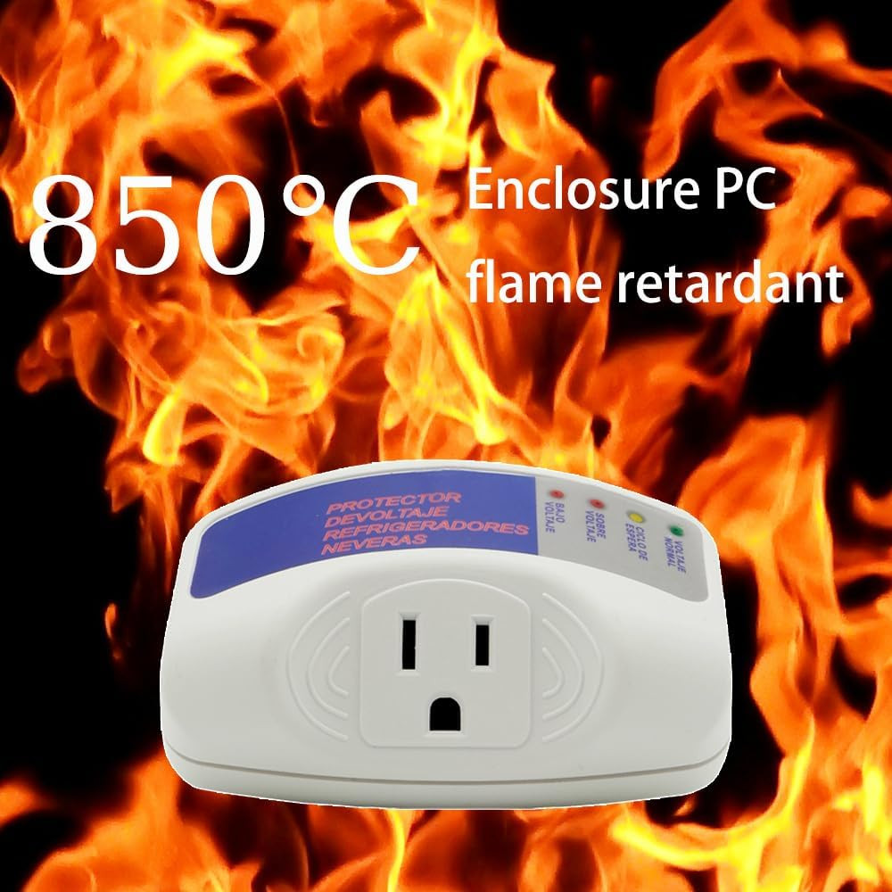 120V Voltage Protector Surge Home Refrigerator Power Outlets US 3Pcs