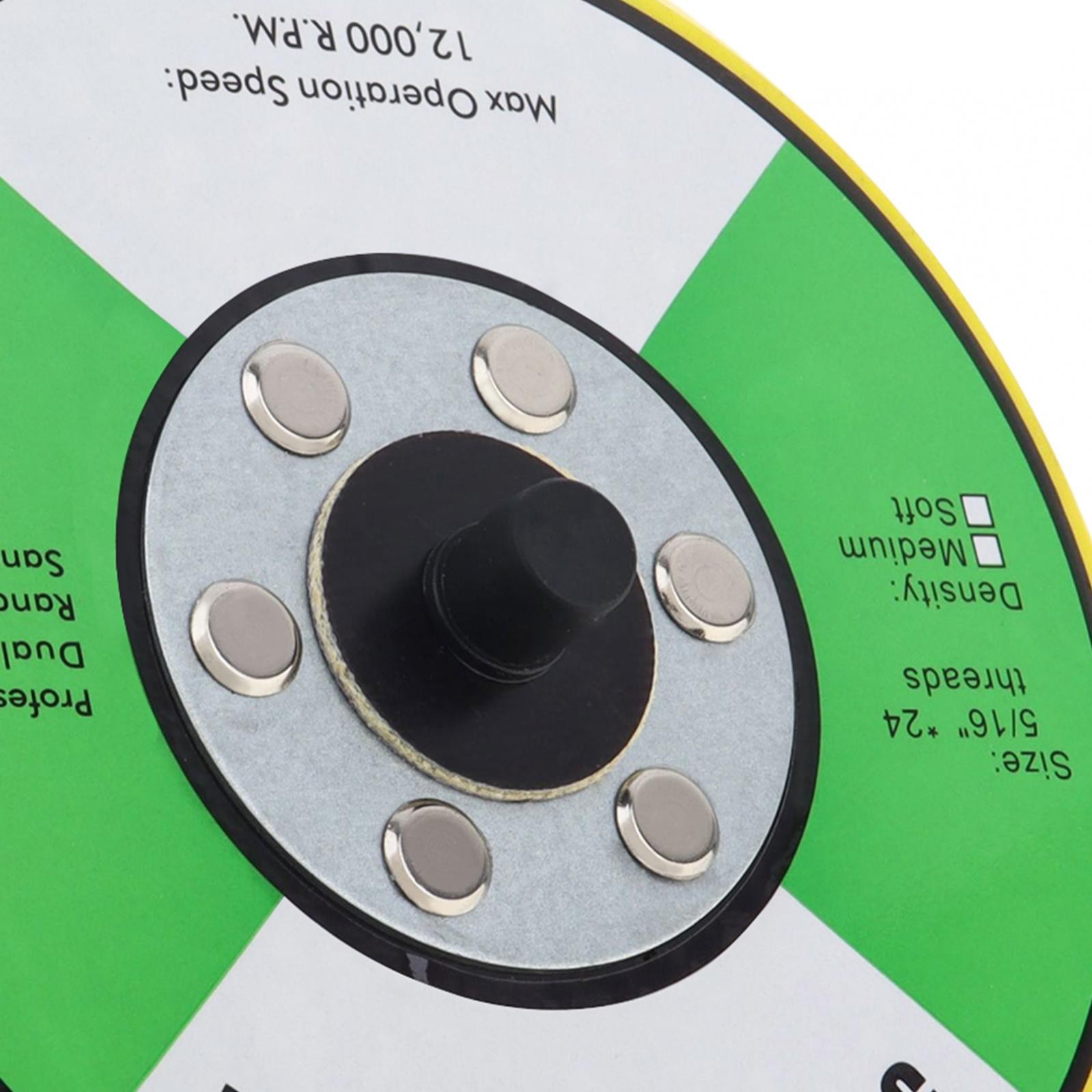 Professional 5 Inch Hook Loop Backing Pad For Sanding Sander Disc Angle Grinder