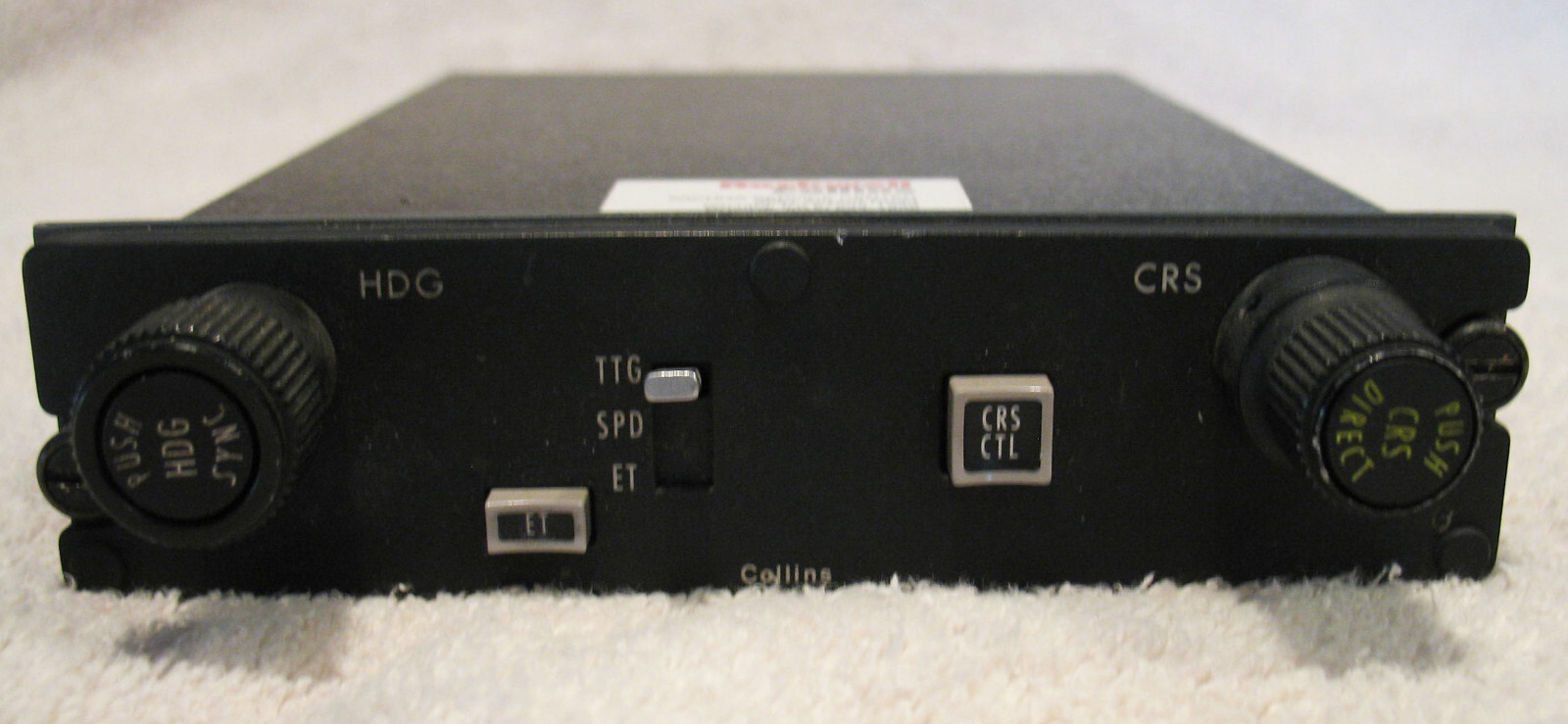 COLLINS CHP-86A Course/Heading Panel, p/n 622-6408-001