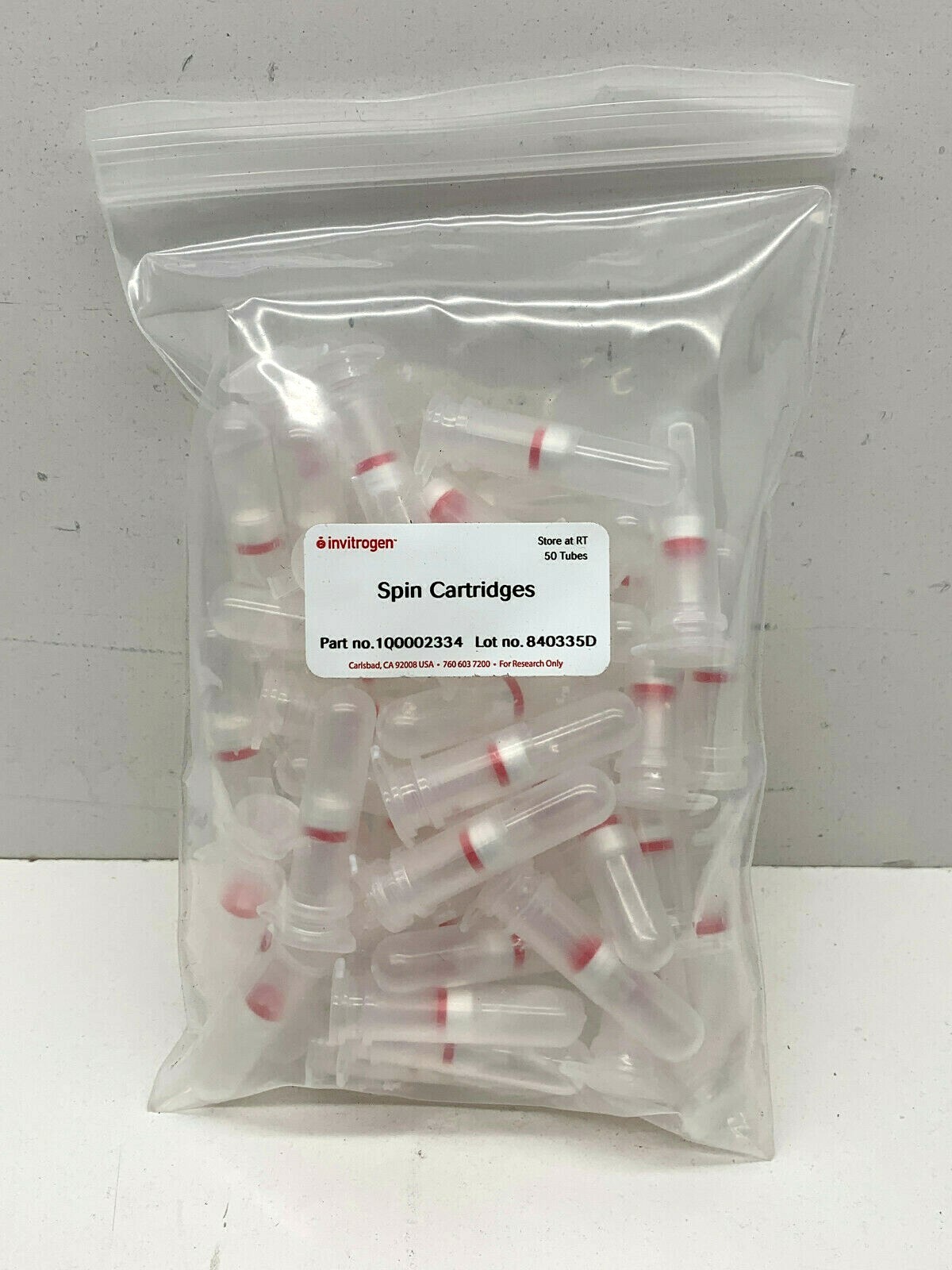 (39 Tubes) Invitrogen 100002334 Spin Cartridges