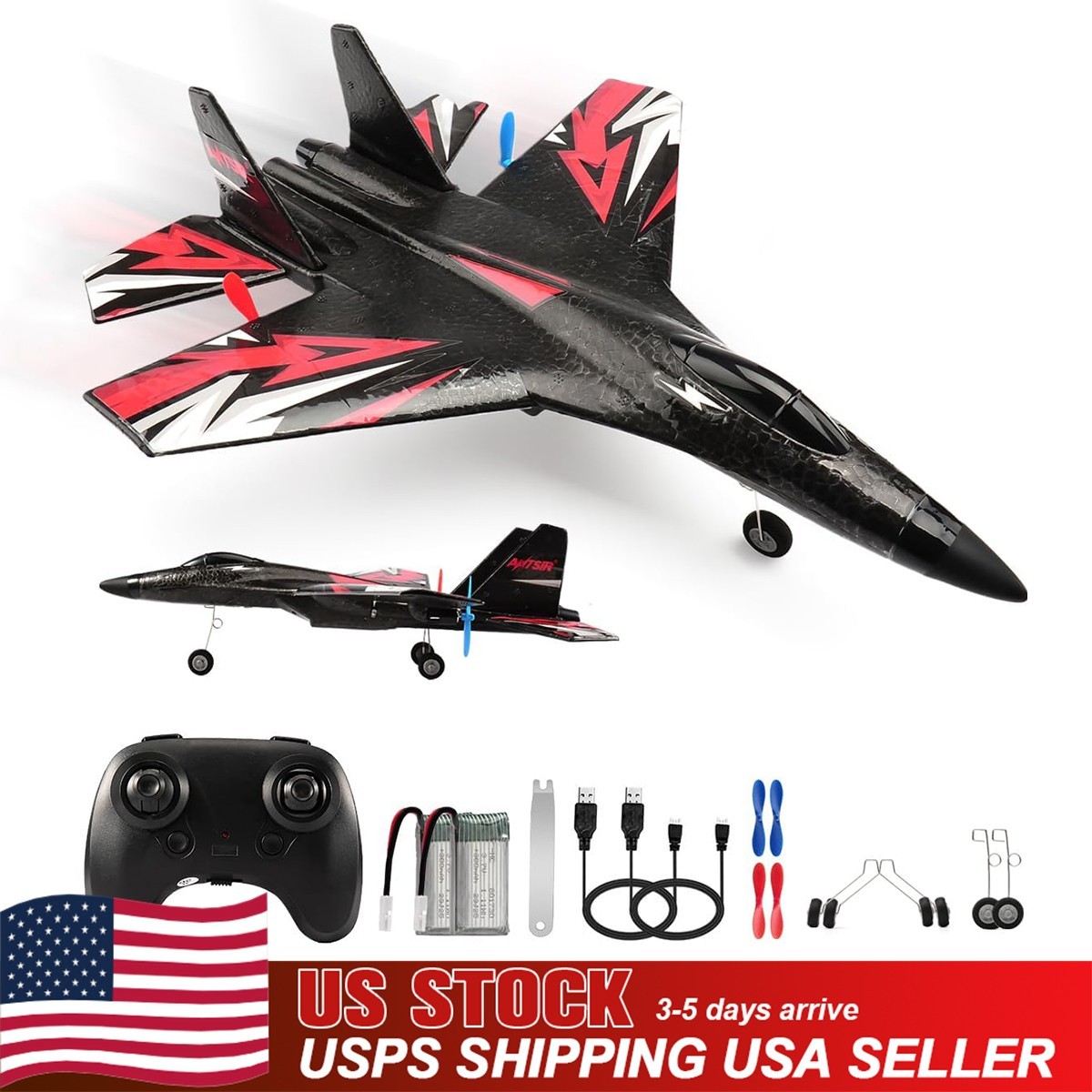 USA HW-28 RC Airplane Remote Control Fighter RTF Vehicles Model For Beginners