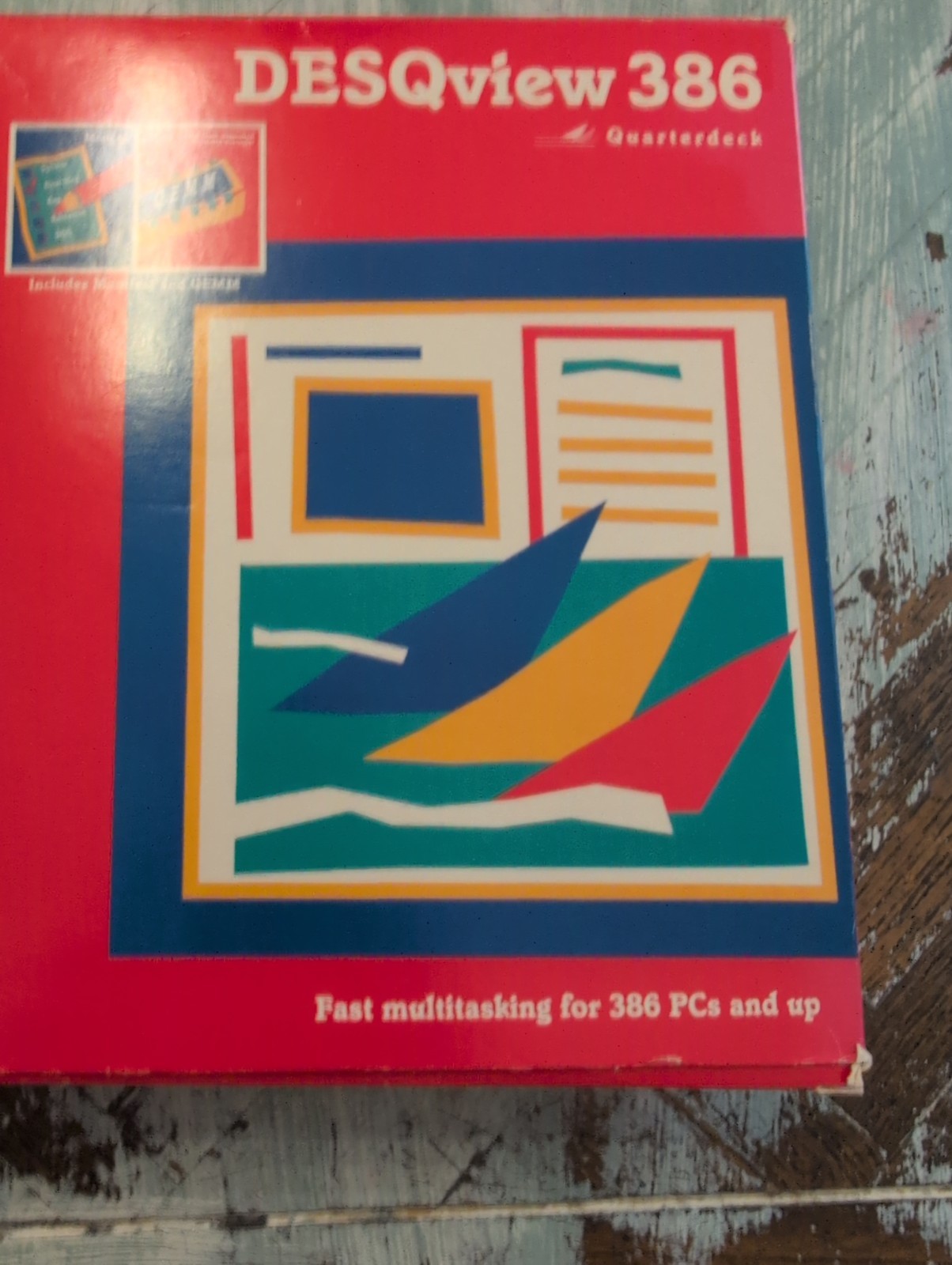 DESQview 386 Quarterdeck Includes Manifest And QEMM