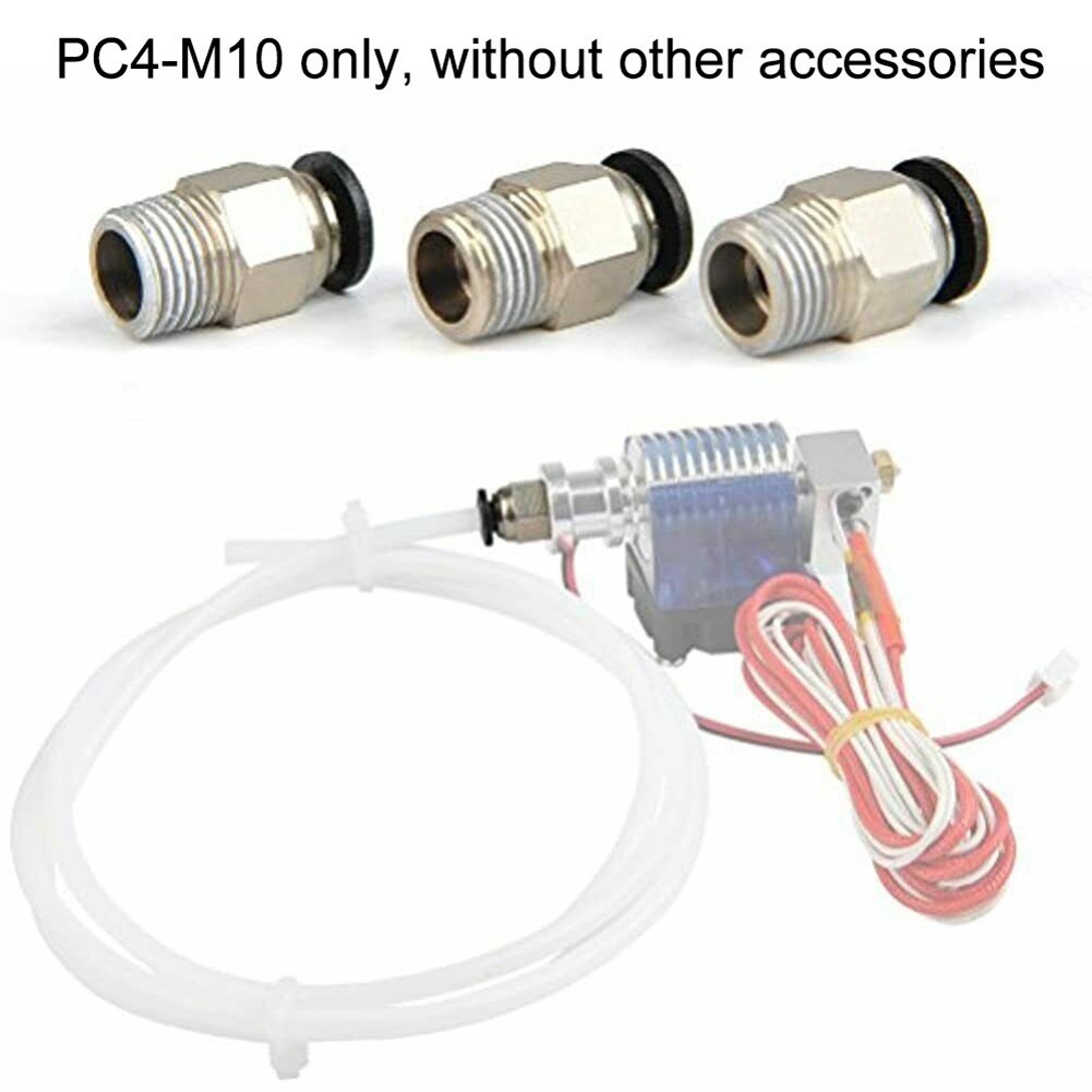 Push Straight Pneumatic Connector Stainless Steel Thread External Fitting