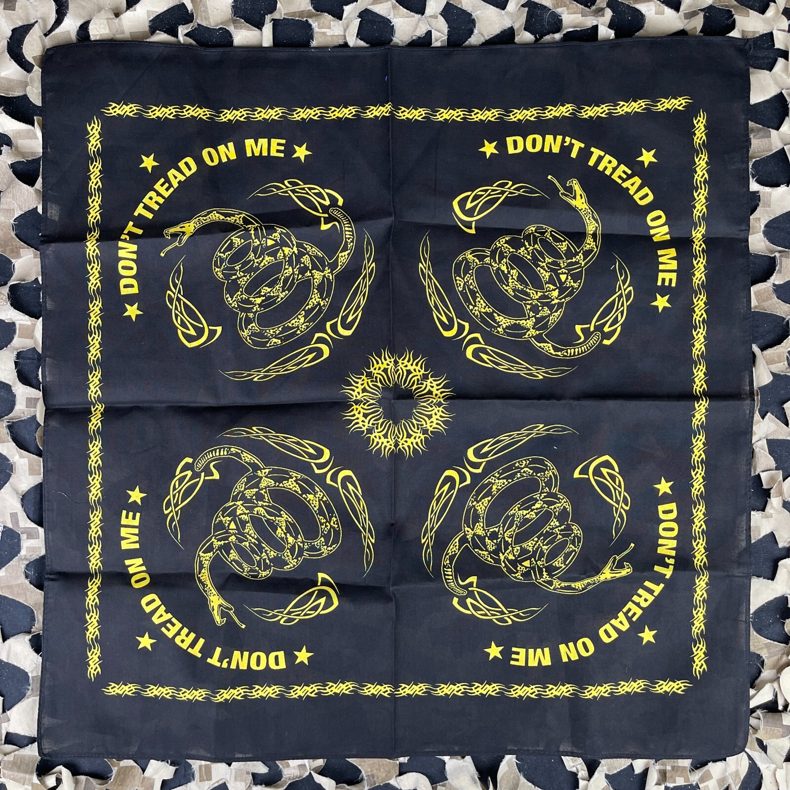 NEW Rothco Bandana - Don't Tread On Me (4032)