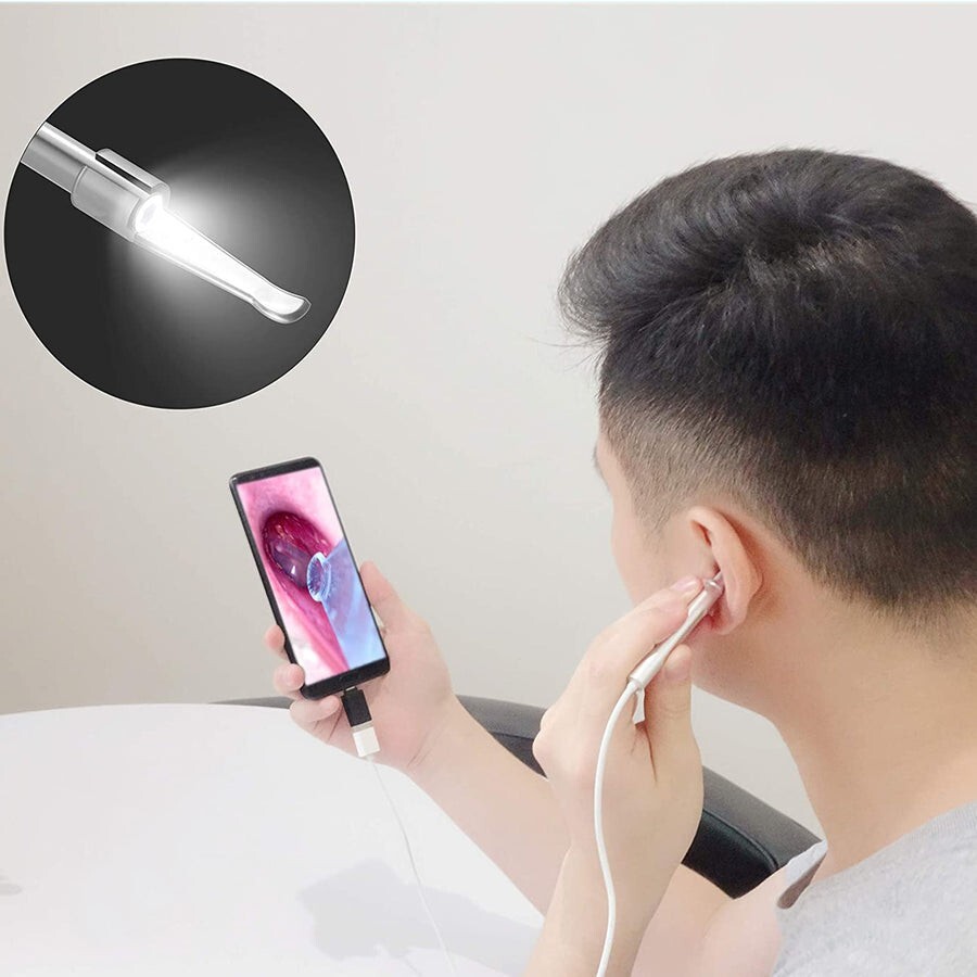 Brand New Multi Use Otoscope Endoscope Ear Scope Camera Self Wax Cleaning More