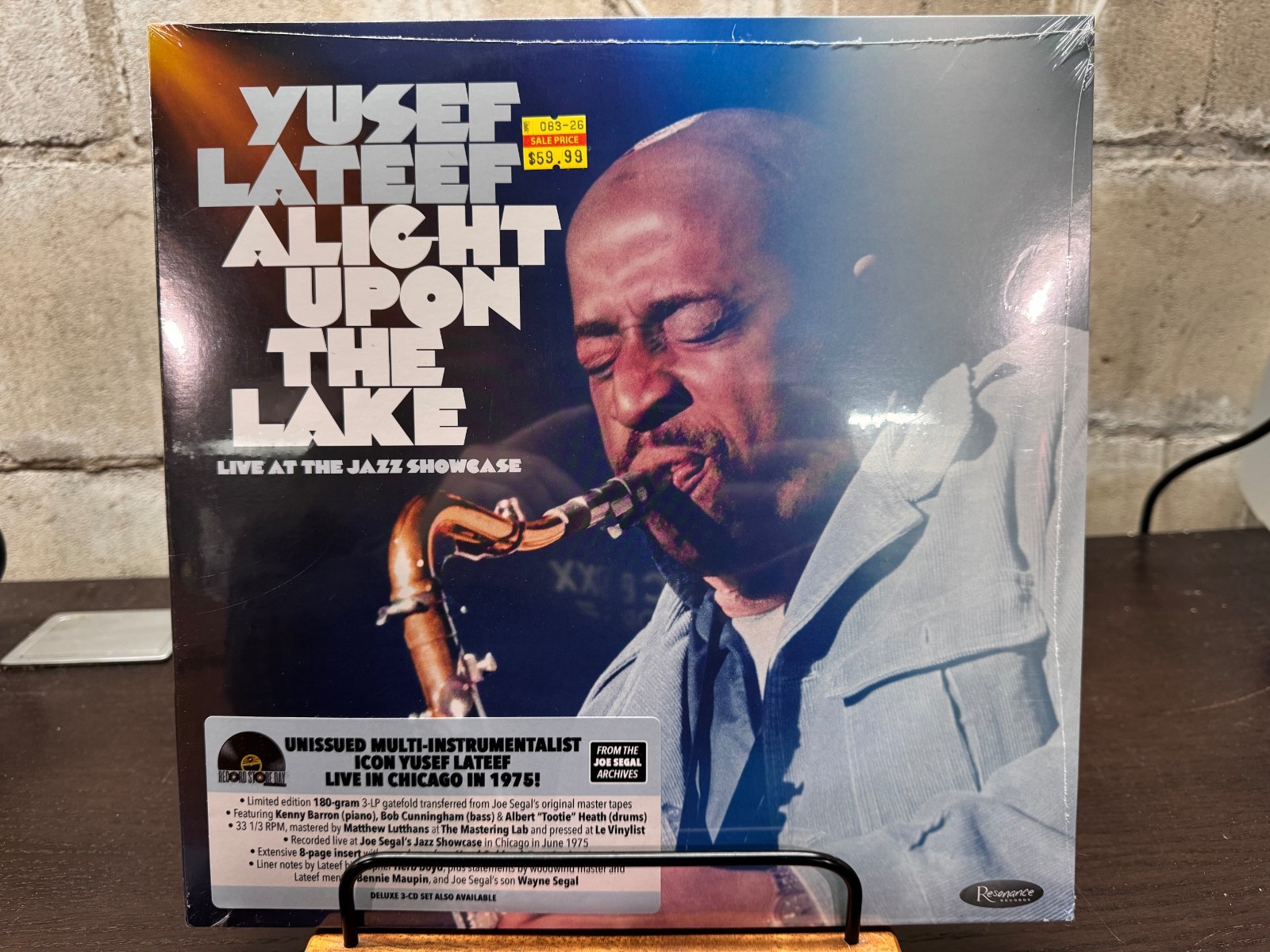 Yusef Lateef Alright Upon the Lake Live at the Jazz Showcase RSD 2026 vinyl 3LP
