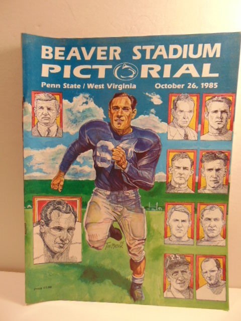 Beaver Stadium Pictorial: Oct 26, 1985:  Penn State vs West Virginia