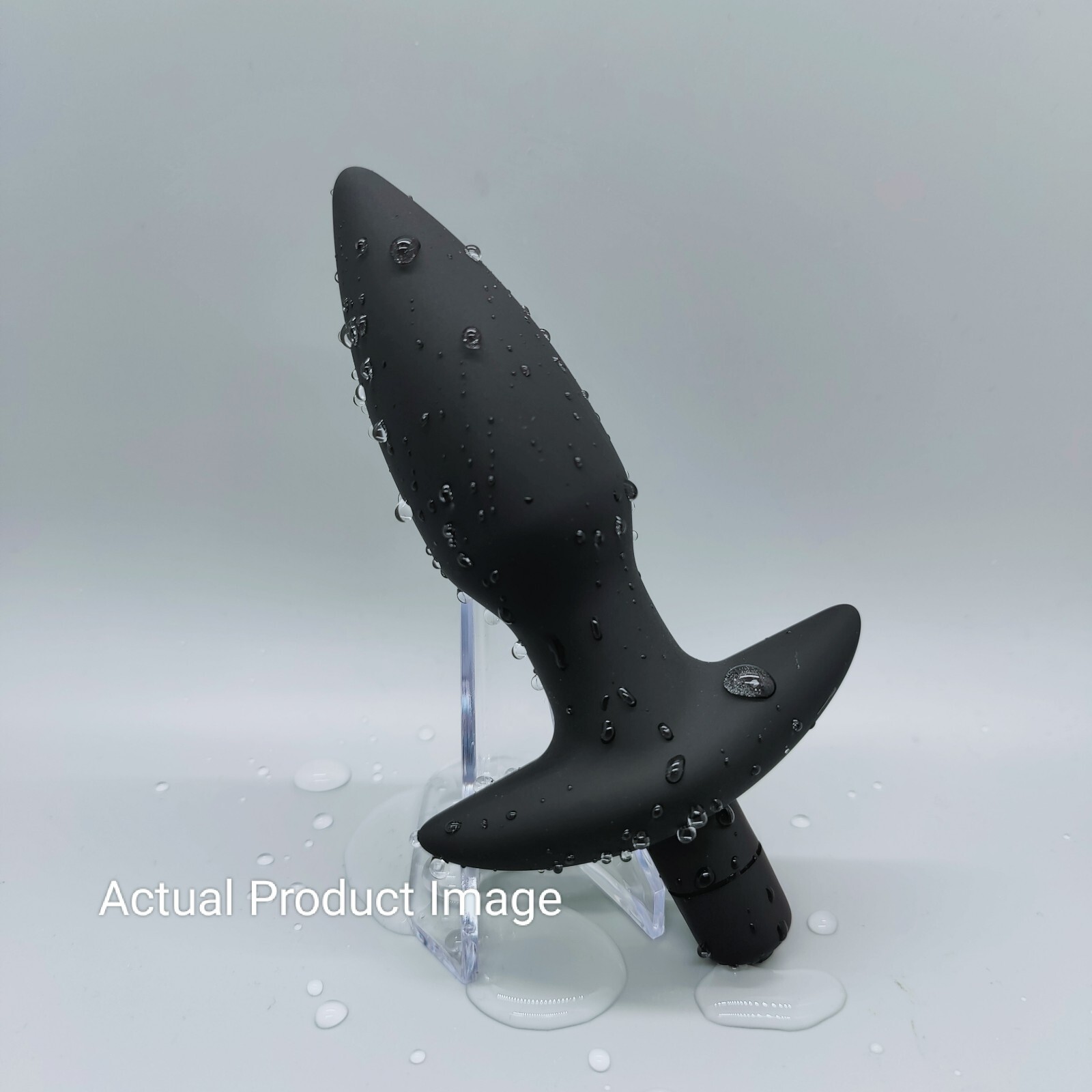 NEW 10 SPEED VIBRATOR VIBRATING SILICONE ANAL BUTT PLUG SEX TOY COUPLE WOMEN