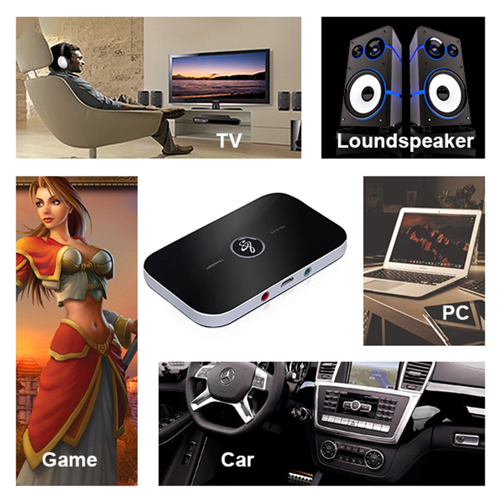 2 in 1 Bluetooth Audio Receiver Transmitter