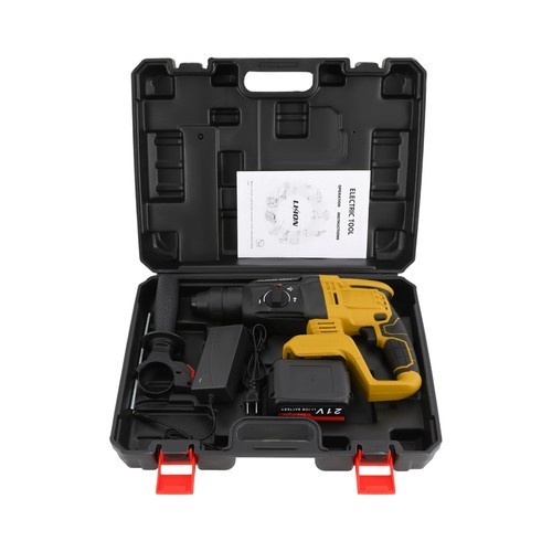 Cordless Brushless Hammer Drill for Concrete Demolition Rotary Hammer Kit