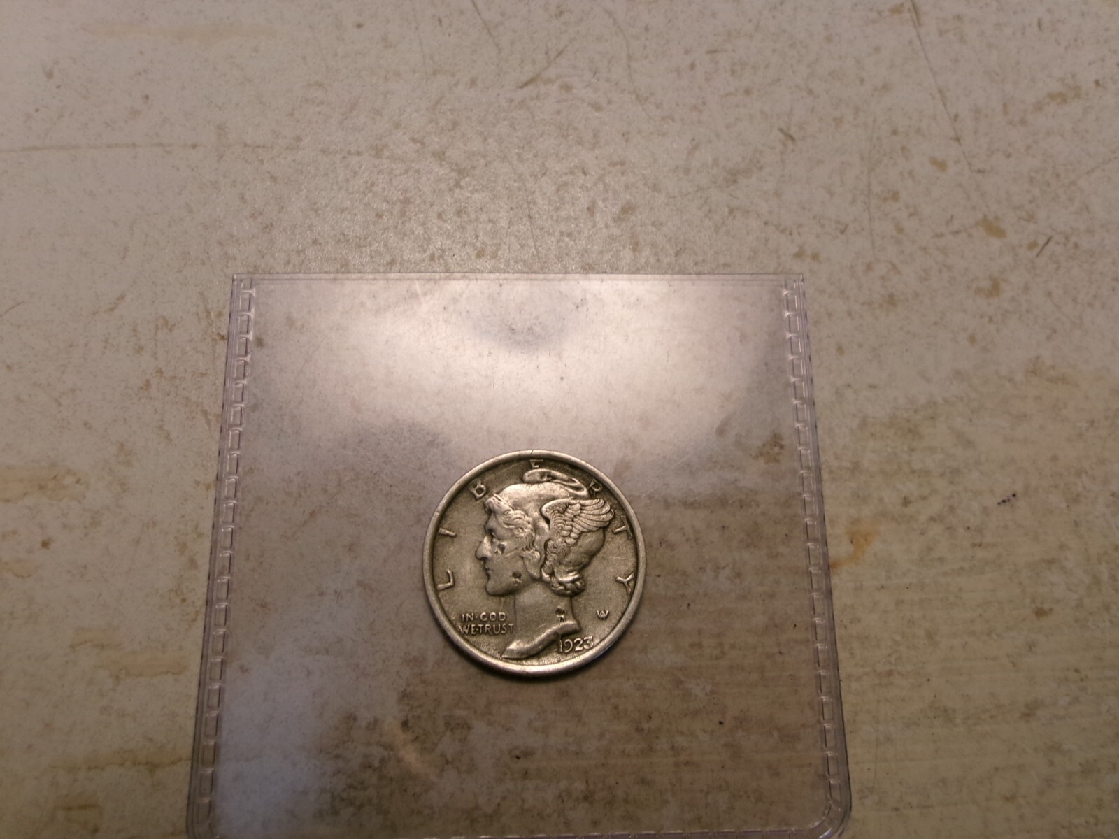 1923-P Mercury dime