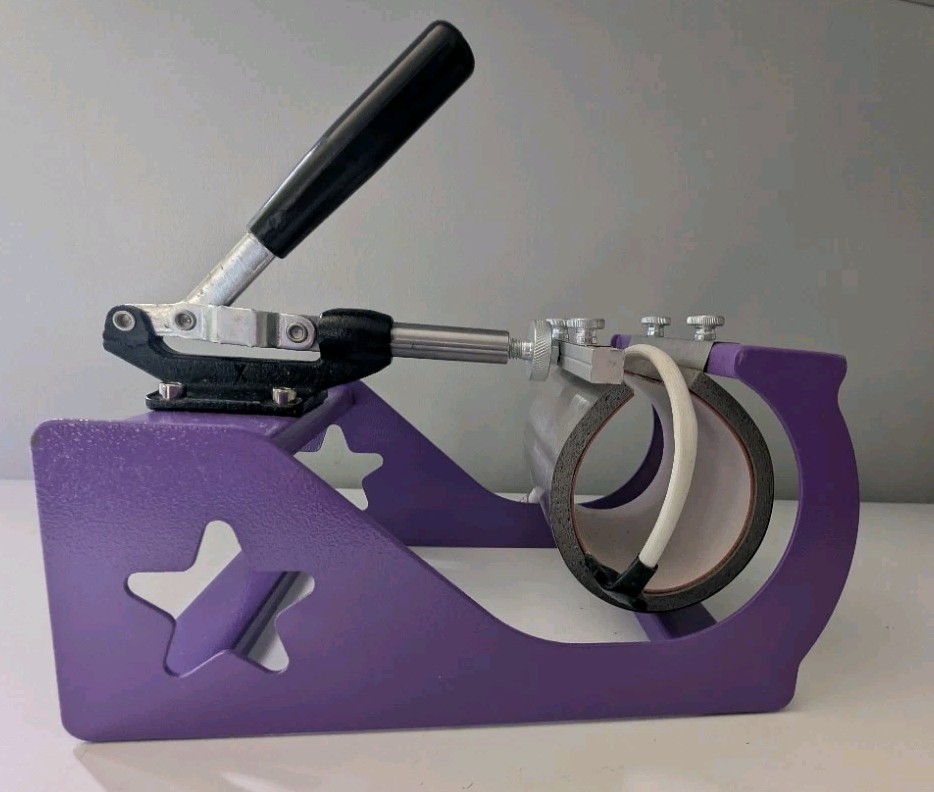 BetterSub 11oz Mug Heat Press Attachment - 4-Pin Replacement - Purple
