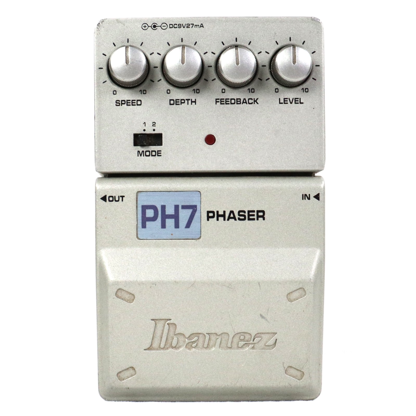 Ibanez PH7 Phaser Guitar Effects Pedal Tone-Lok Gray
