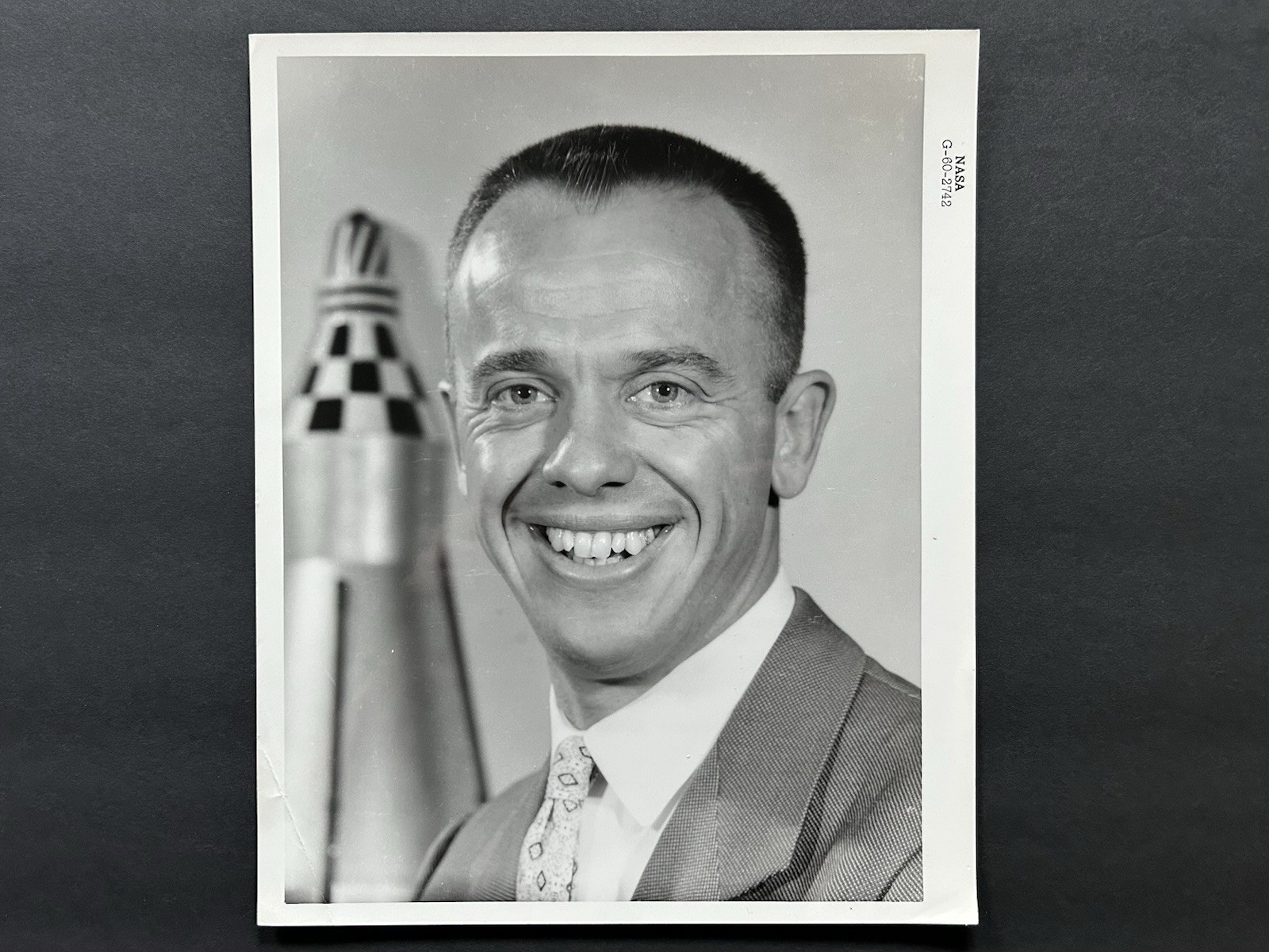 1961 NASA Project Mercury Astronaut Alan B. Shepard, Jr., Press Photo #G-60-2742