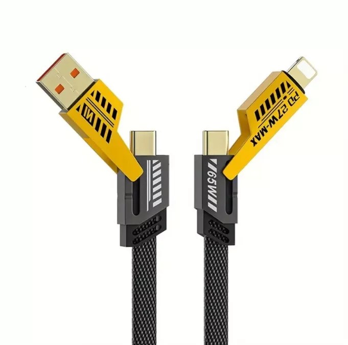 4 in 1 USB Type-C Cable Data Cord Multi Charging Sync Cable For Samsung Macbook