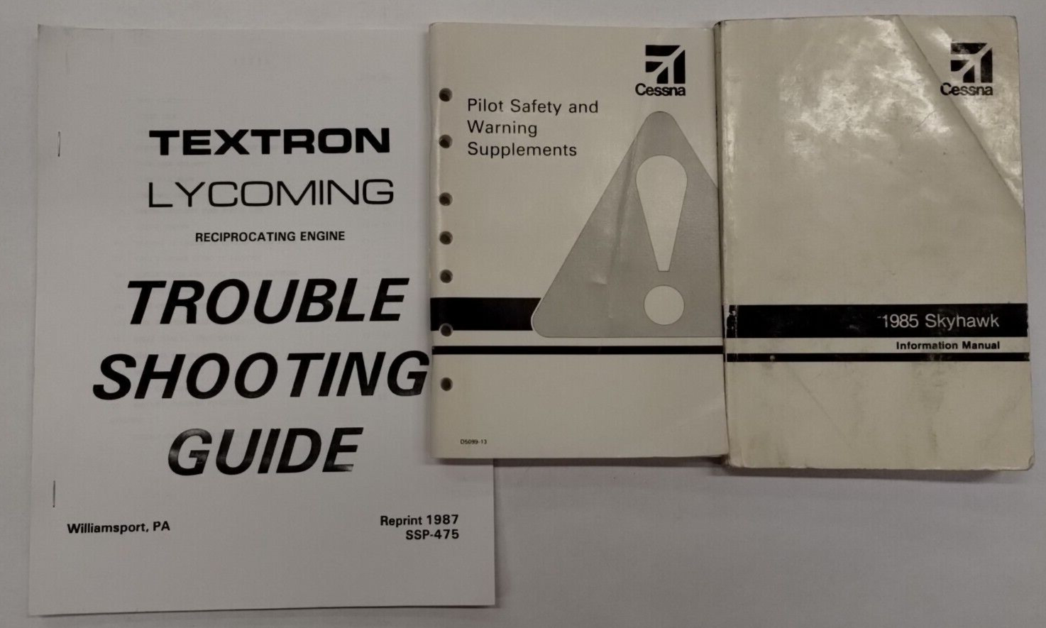 Cessna 1985 172P Skyhawk Information Manual-Pilot Safety- Troubleshooting Guide