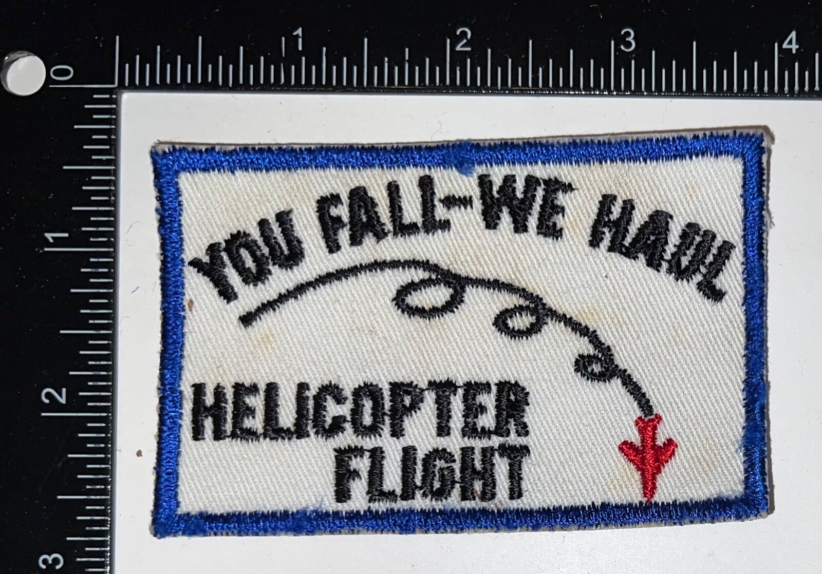 USAF Fallon 3389th FTS Flight Training School Helicopter Flight Recovery Patch