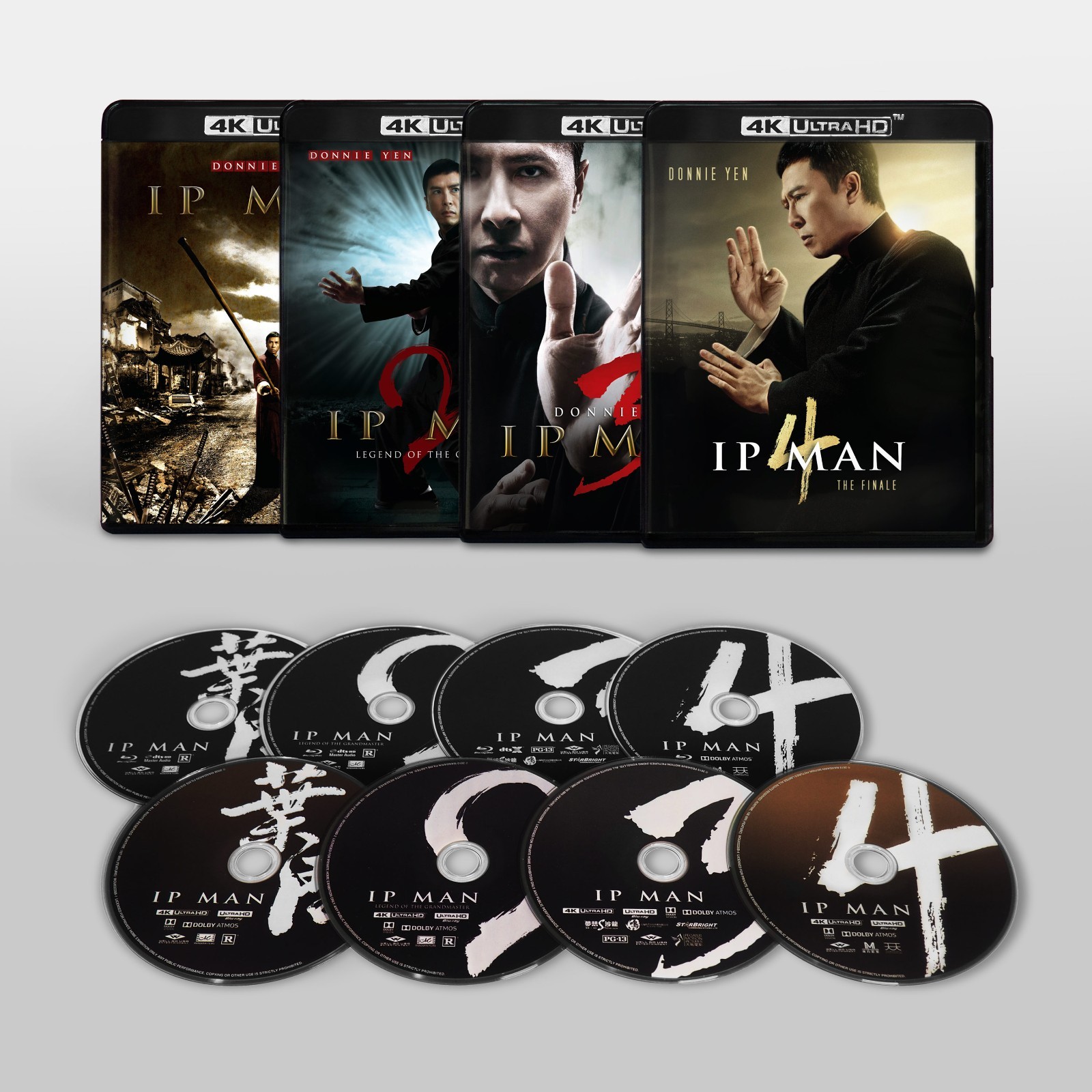 Ip Man: The Complete Collection (4K UHD/Blu-ray, 8-Disc) WGU03228B