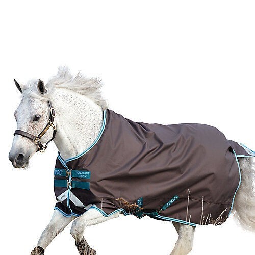 Horseware Ireland Amigo Bravo 12 Pony Plus Lite Turnout 60 Ex Gray NWT