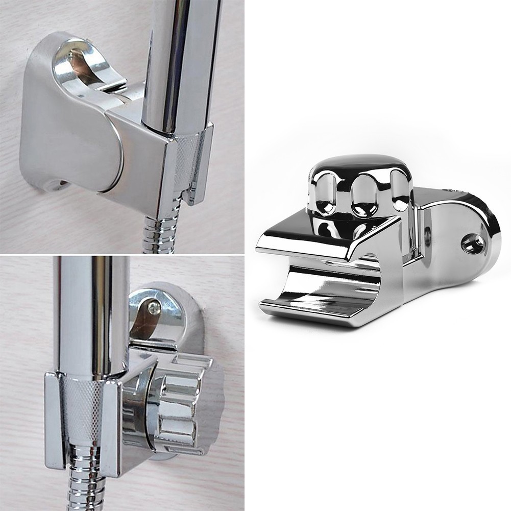 Wall Shower Head Holder ABS ABS Rubber Adjustable Bracket Head Holder Mount