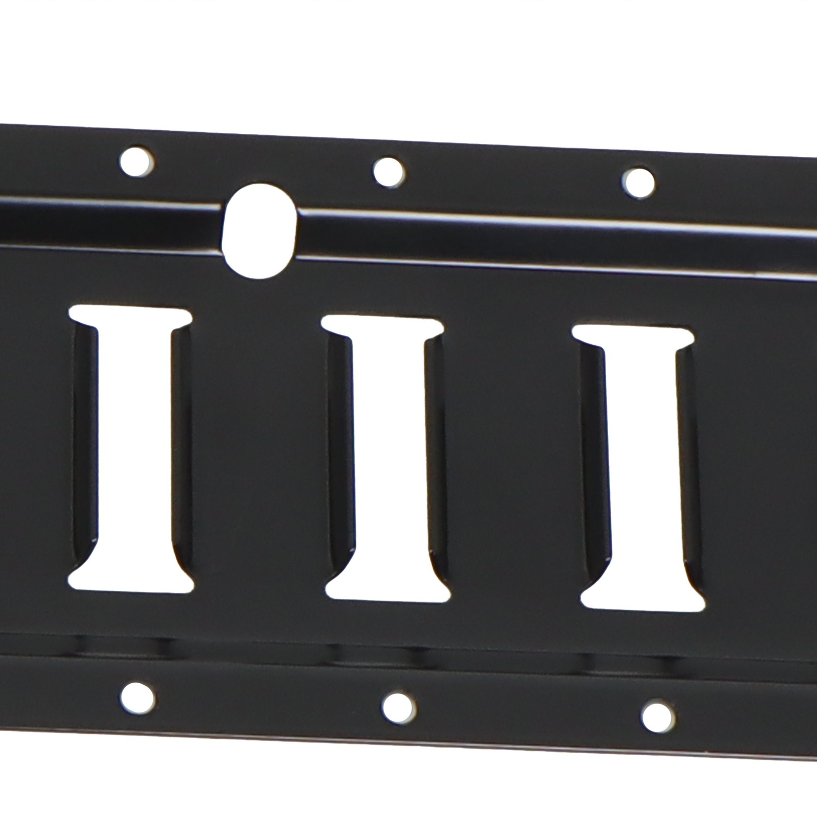 Labwork 4 Pack 6' E Track Tie Down Rail Kit Powder-Coat Black For Garages Vans