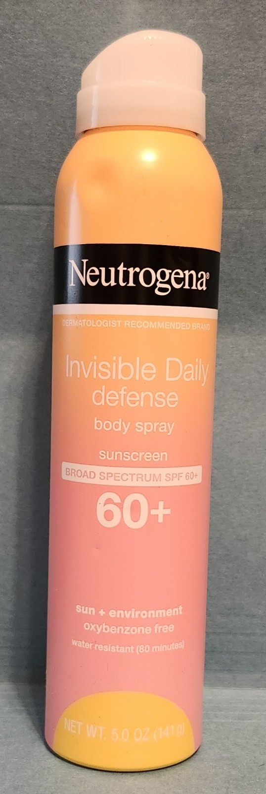 Neutrogena  Daily  Sunscreen Spray, SPF 60+, 5.0 oz
