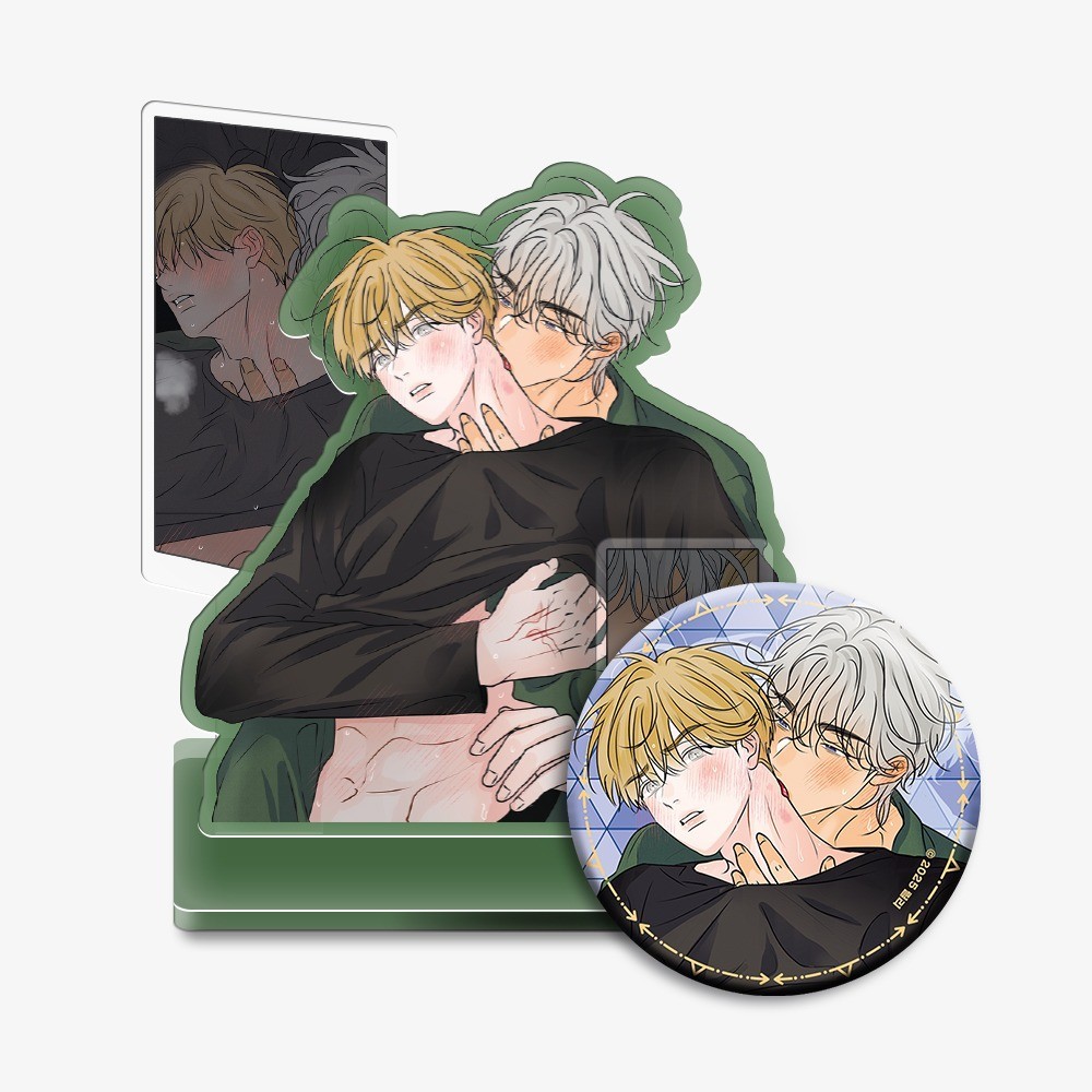 Webtoon MD [ Scent and Sensibility ] Scene Acrylic Stand, Can Badge (JMEE437)