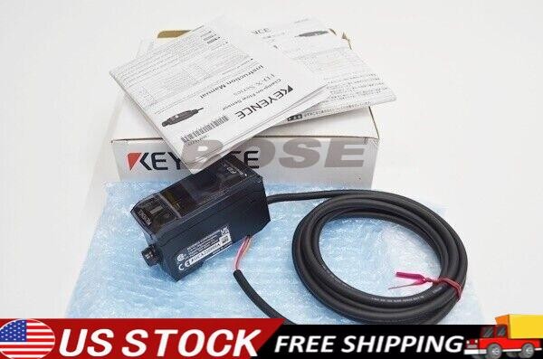 Keyence FD-XA1 Clamp-On Type Flow Sensor FD-X Series Controller Tested & Working