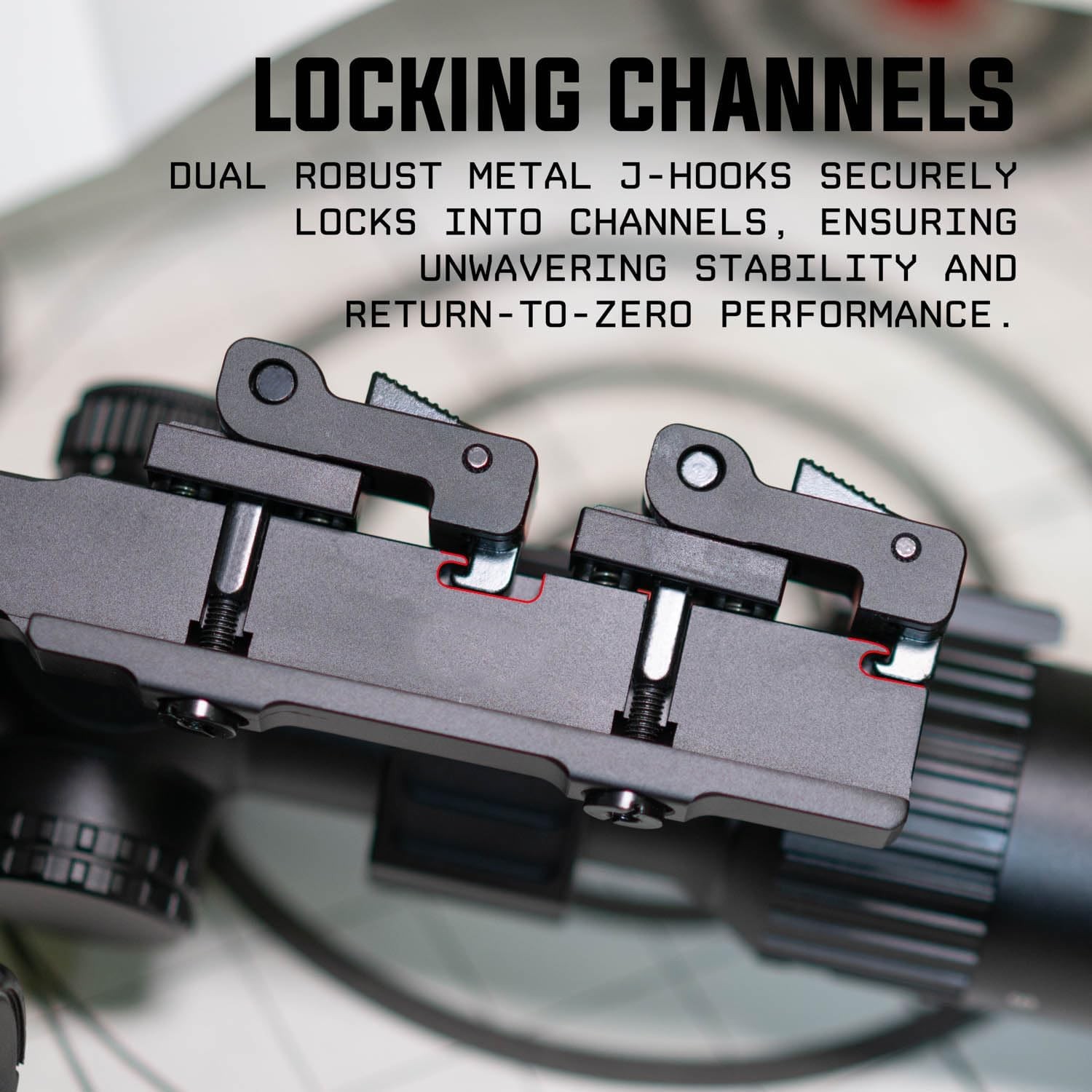Monstrum Hypergrip Cantilever Scope Mount with Quick Release