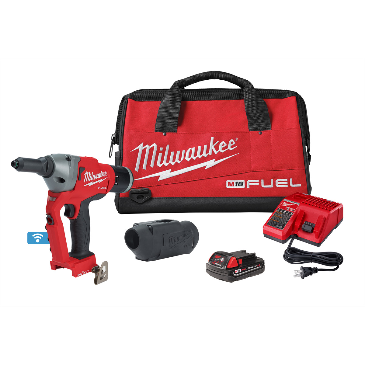 Milwaukee Tool M18 FUEL 1/4" Rivet w/OK Kit 2660-21CT