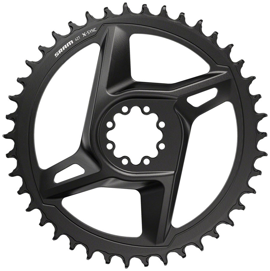 SRAM X-Sync Road Direct Mount Chainring for RED/Force 42t 12-Speed Black