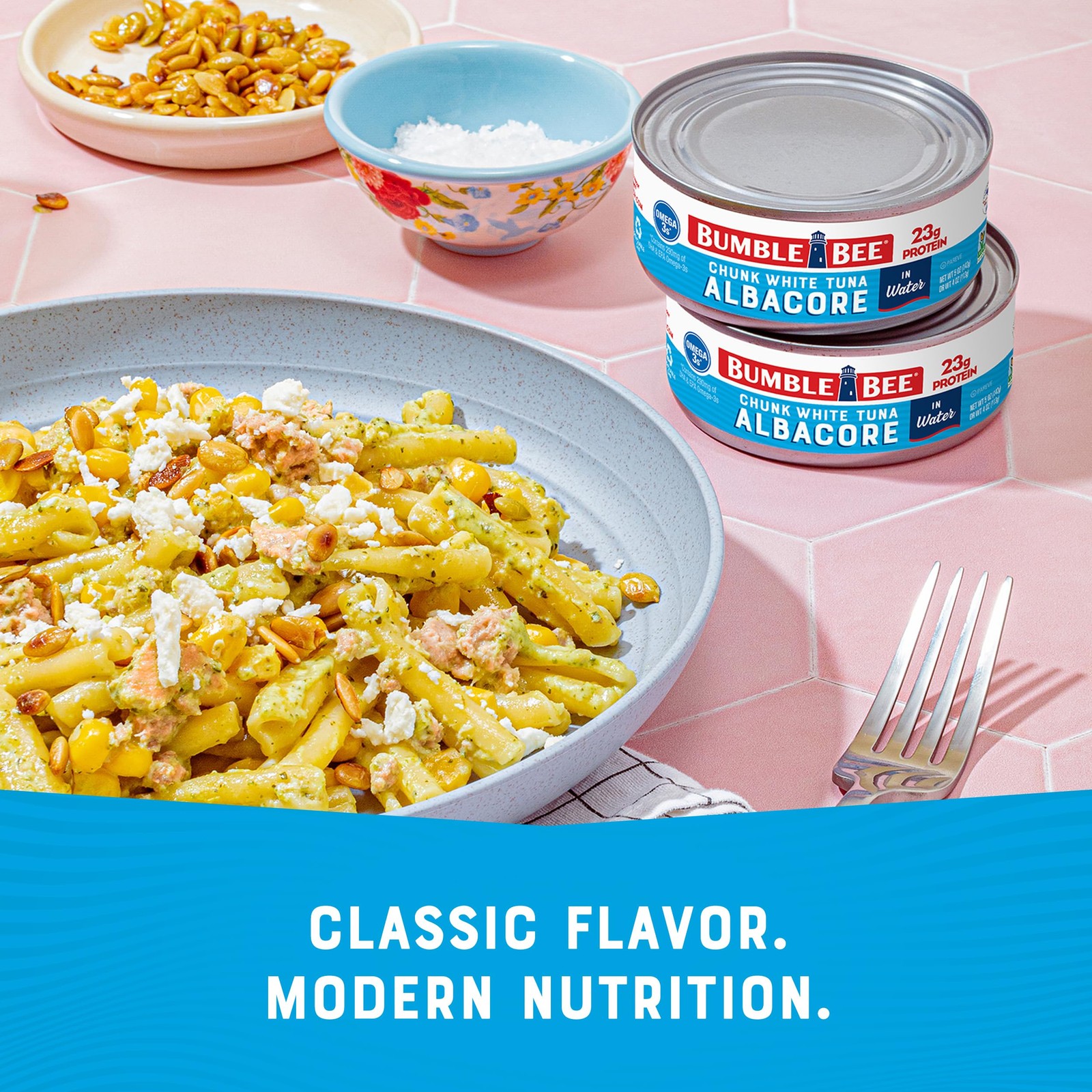 Chunk White Albacore Tuna in Water, 5 oz Can (Pack of 4) - Wild Caught Tuna -...