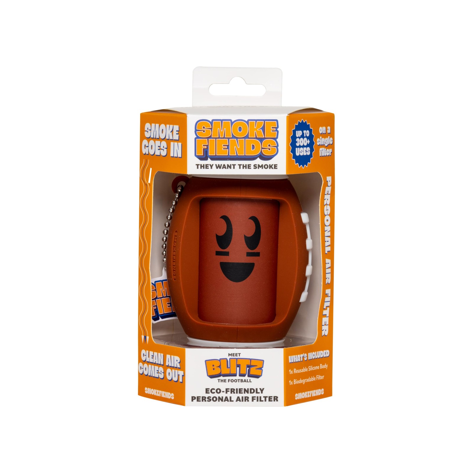 Smoke Fiends Portable & Eco-Friendly Personal Air Filter | Discreet HEPA & Carbo
