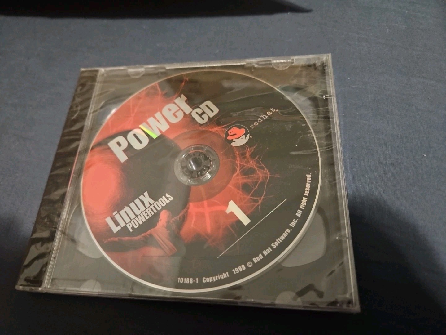 Rare VINTAGE Red Hat ~ LINUX POWER CD S0188-1 -2 CPAN ARCHIVE LINUX POWERTOOLS