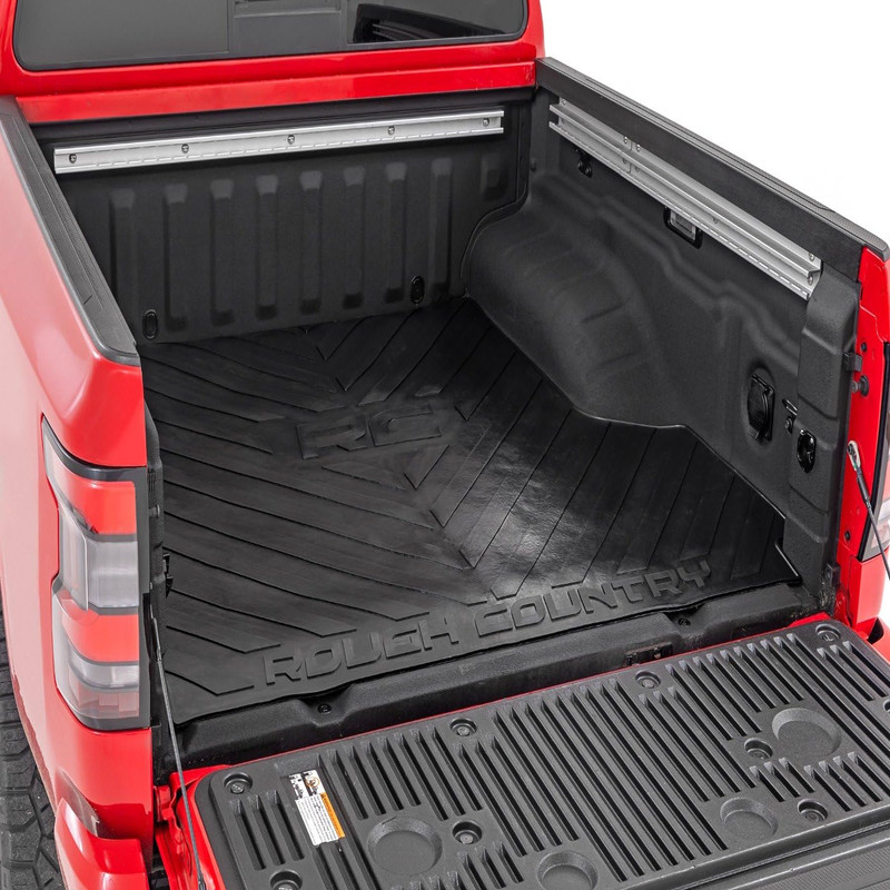 Rough Country Truck Bed Mat For Nissan Frontier 2005-2026 Fits 5 Bed