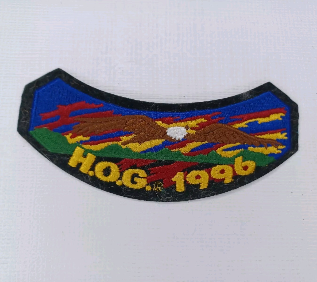 H.O.G. Harley Owners Group Patch Vintage 1995