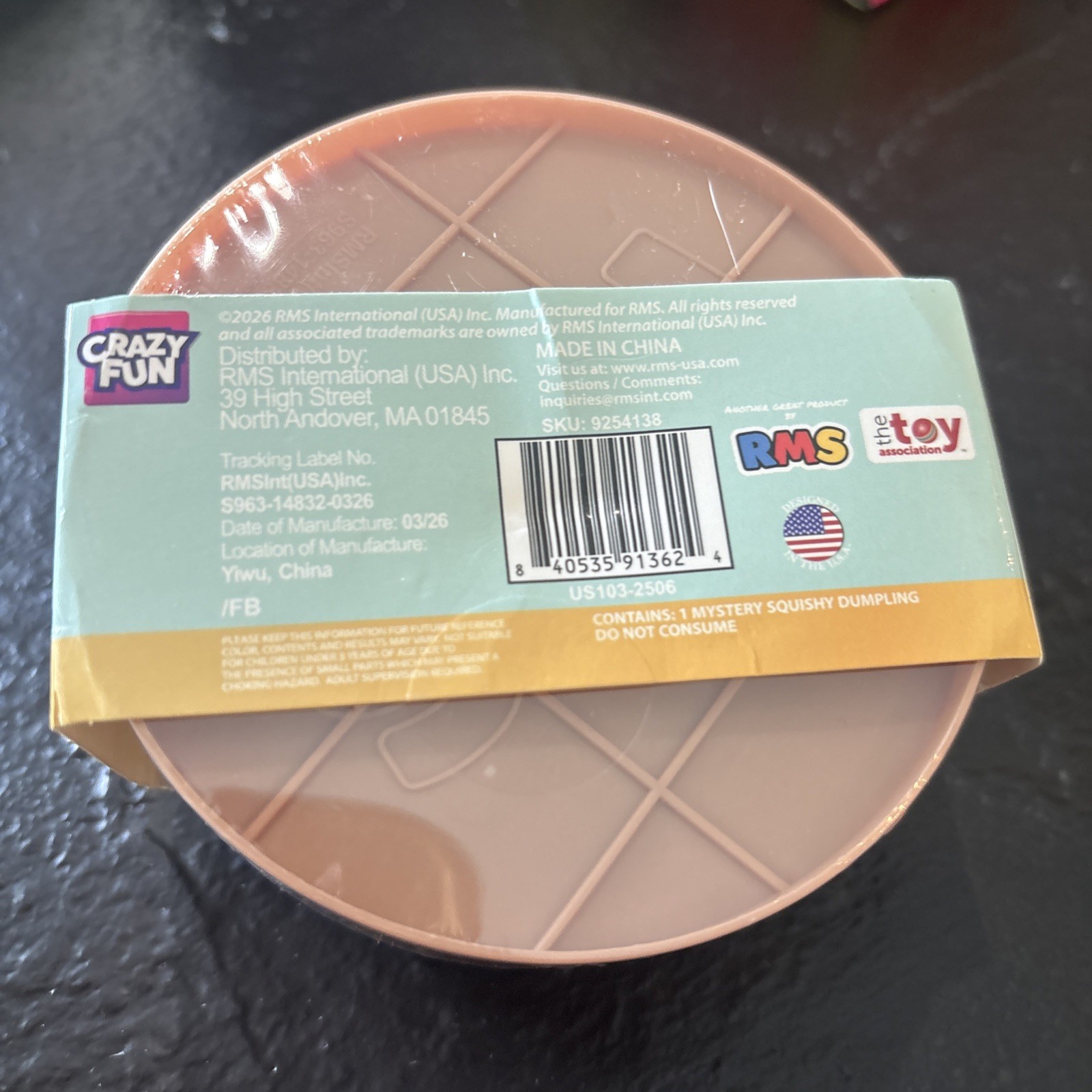 RMS Crazy Fun Mystery Dumpling STUFFED Bun Edition New
