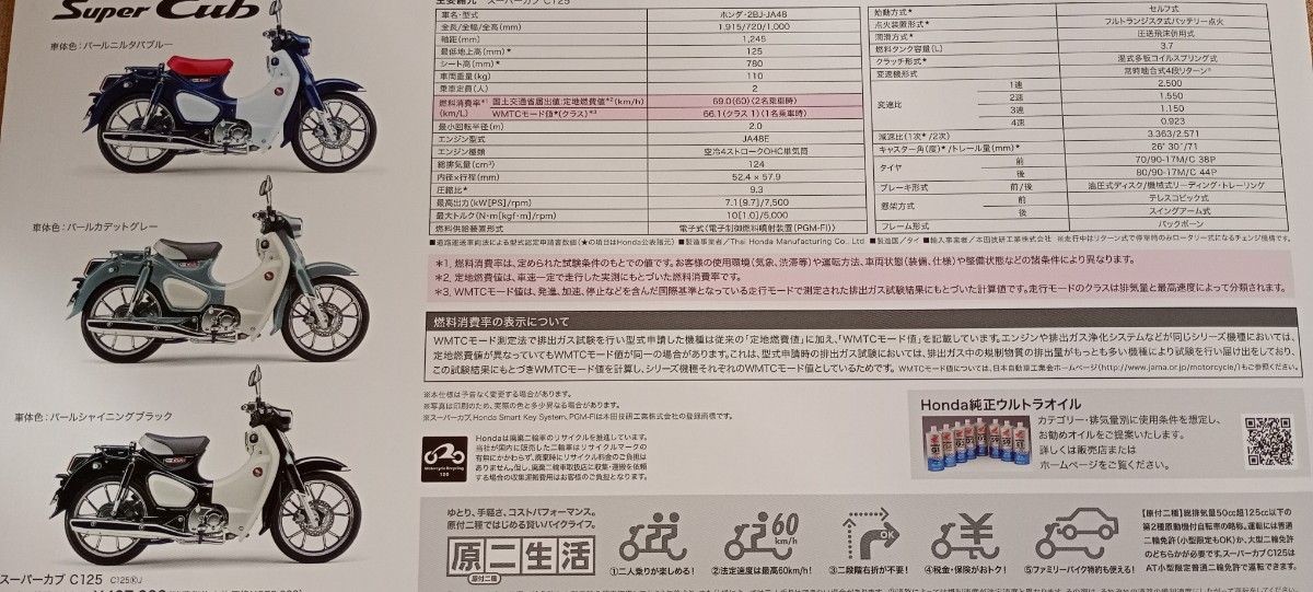 2020 Honda Super Cub Catalog