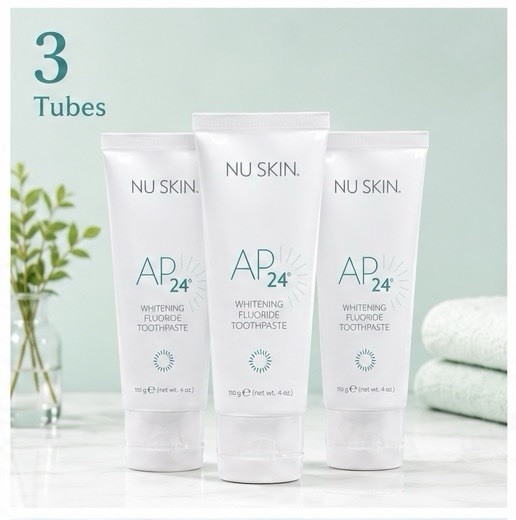 3 Pcs X Nuskin Nu Skin AP 24® Whitening Toothpaste New Sealed Exp 11/2027
