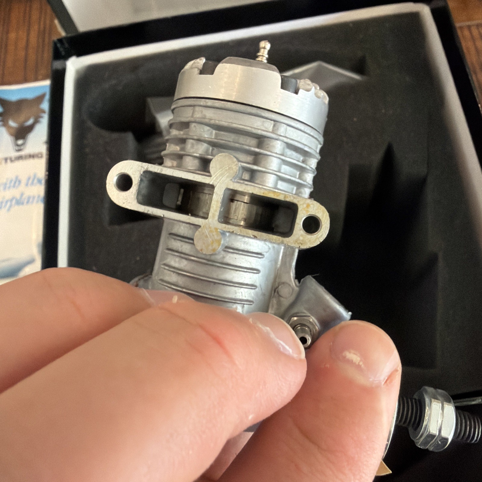 RC Model Airplane Engine Fox 35 Stunt 50th Anniversary Control Line MIB